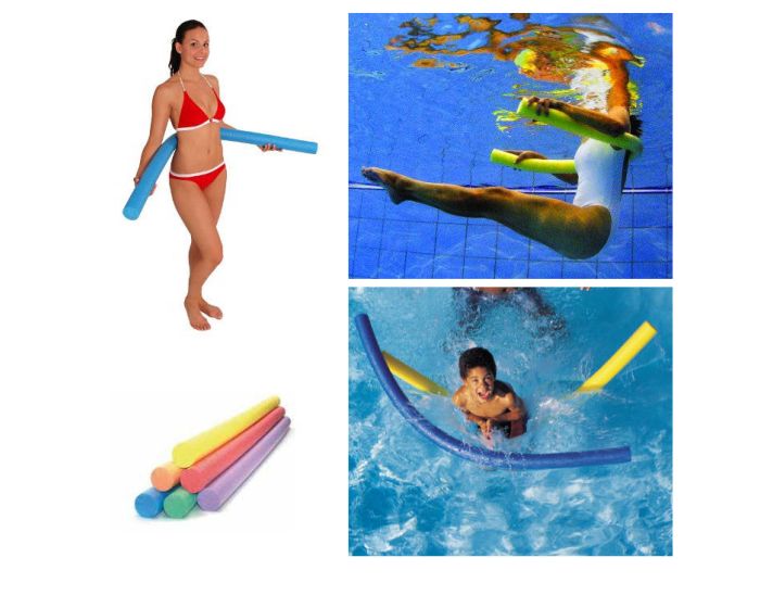 Tubo Galleggiante Piscina Multipack Pool Noodle Piscina in Schiuma Accessori  Nuoto per Bambini e Adulti 1.5 m x 6 cm (Multicolore, Pacco da 2) :  : Giochi e giocattoli